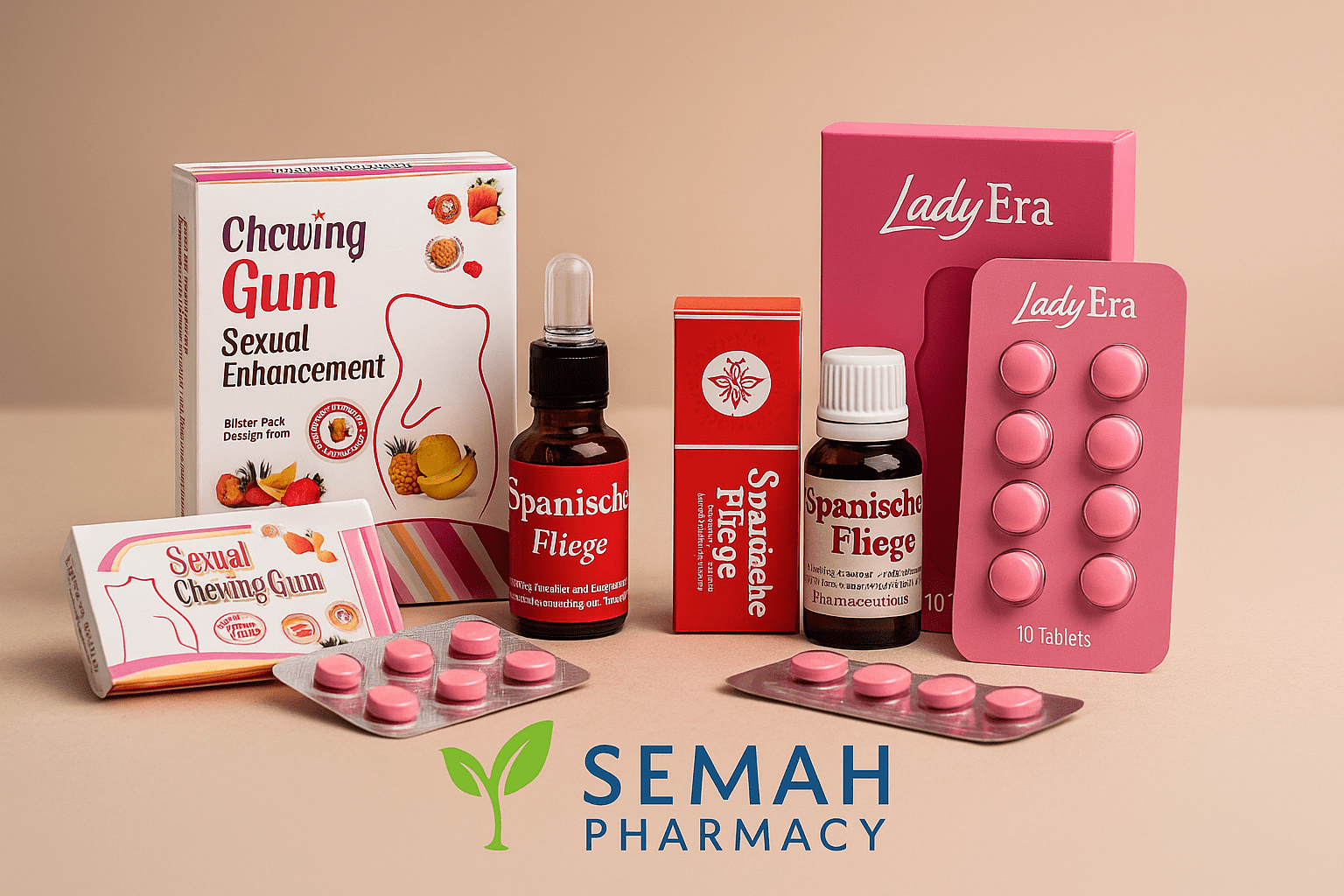 داروی فوری افزایش میل جنسی زنان