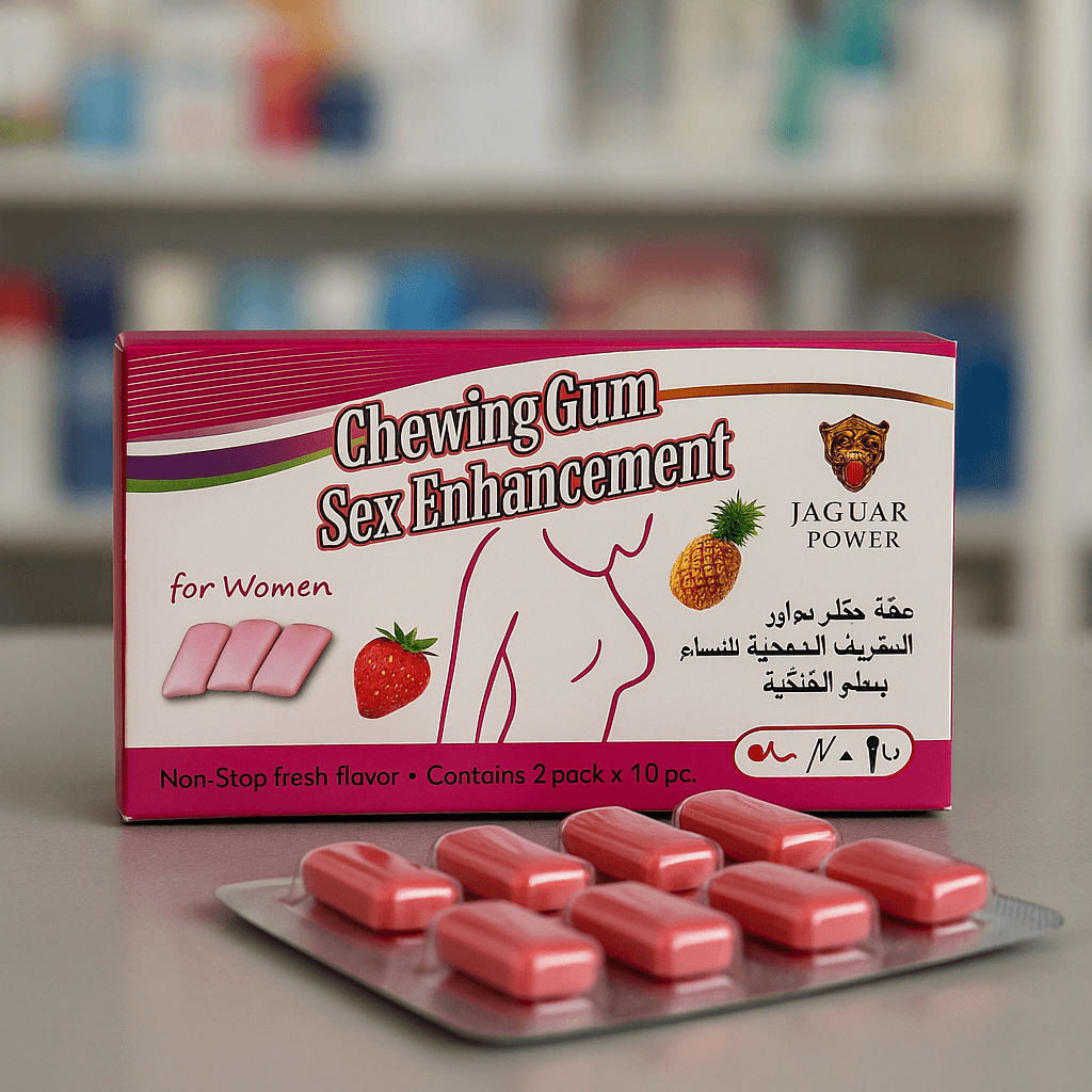 آدامس افزایش انرژی بانوان | ترکیبات گیاهی طبیعی و موثر