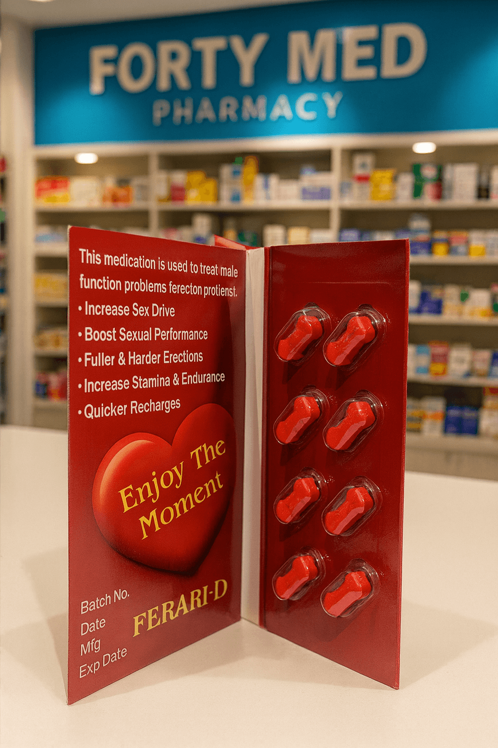 خرید قرص فراری قرمز اصل برای درمان زودانزالی