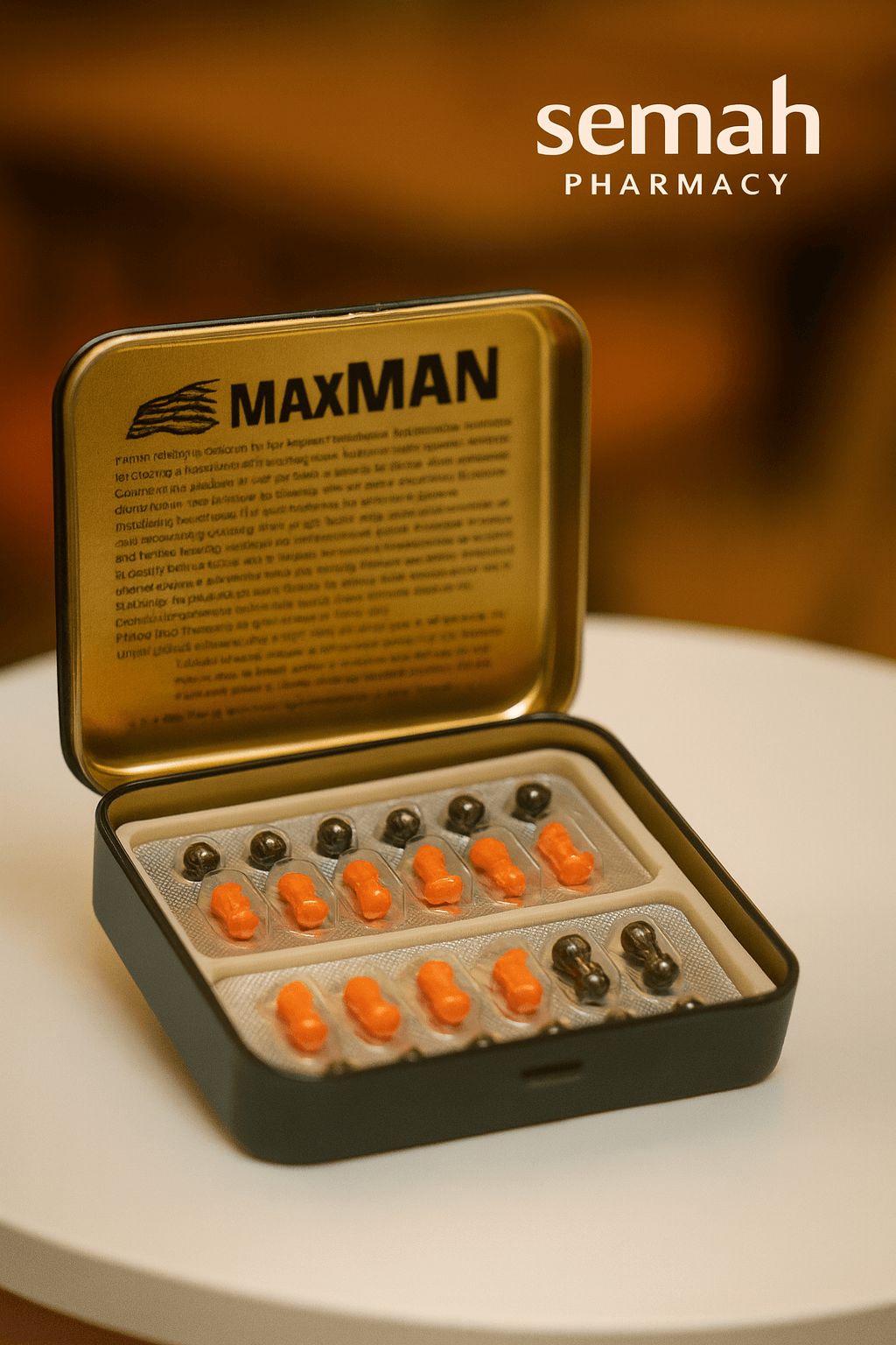 ترکیبات گیاهی قرص مکس من ۱۲ عددی