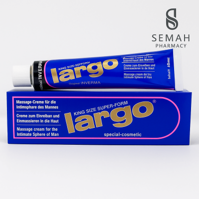 خرید کرم لارگو آلمانی اصل | تاخیری و حجم‌دهنده مردانه