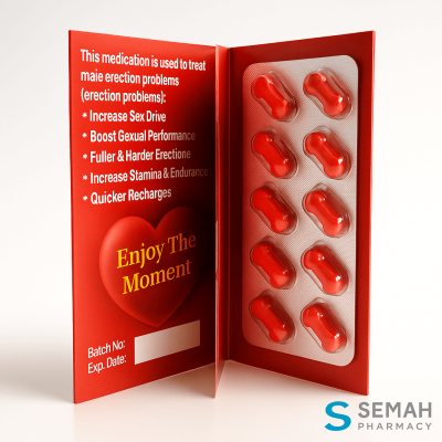 قرص Ferrari قرمز مناسب نعوظ فوری و طولانی